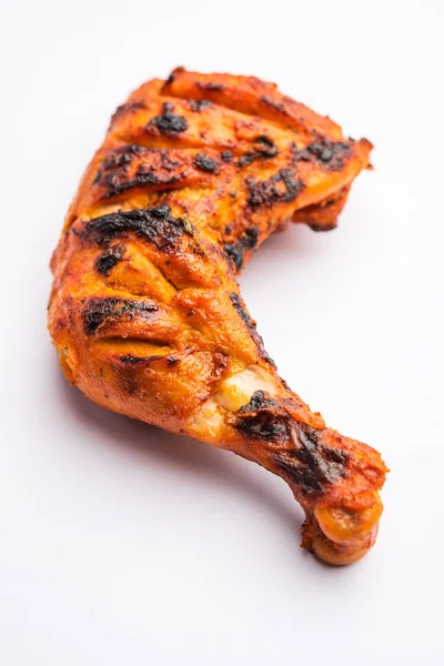 Tandoori Κοτόπουλο Είναι Ένα Ινδικό Χορτοφαγικό Πικάντικο Φαγητό — Φωτογραφία Αρχείου