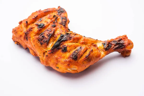 Tandoori Csirke Indiai Nem Vegetáriánus Fűszeres Étel — Stock Fotó