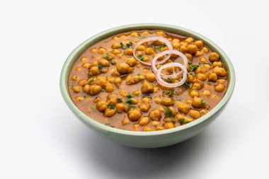 Punjabi Chana Masala ya da Chole Masala, Hint usulü otantik bir köri türüdür.