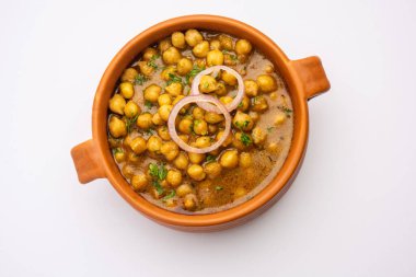 Punjabi Chana Masala ya da Chole Masala, Hint usulü otantik bir köri türüdür.