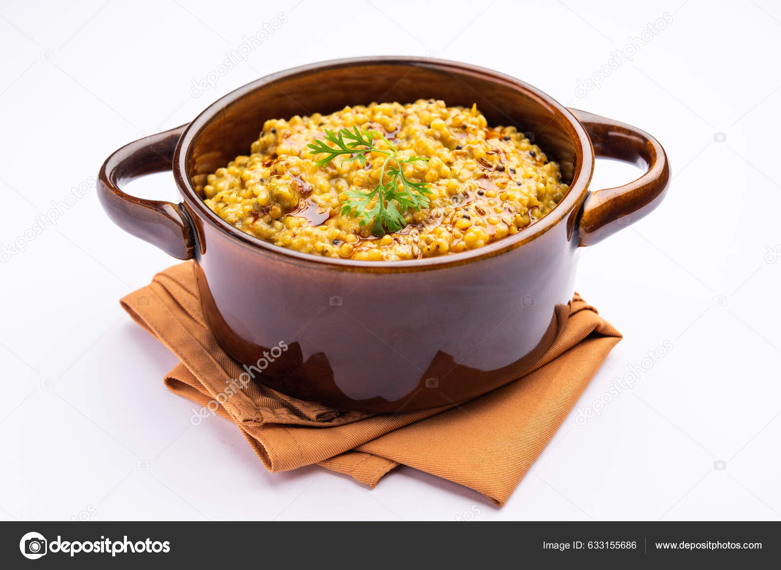 Millet Khichdi Bajra Khichadi One Pot Healthy Protein Rich Gluten Stock