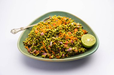 Hurda Ponkh Bhel made using Tender Jowar is a traditional savory snack from india