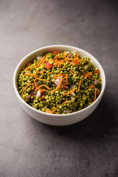 Hurda Ponkh Bhel made using Tender Jowar is a traditional savory snack from india