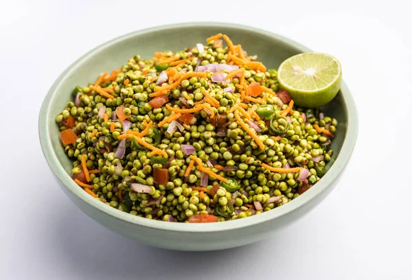 Hurda Ponkh Bhel made using Tender Jowar is a traditional savory snack from india