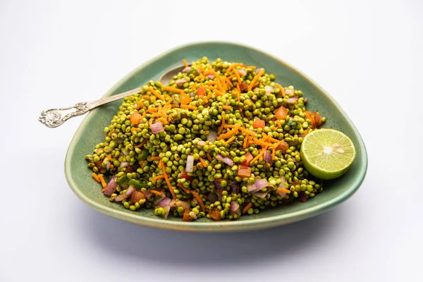 Hurda Ponkh Bhel made using Tender Jowar is a traditional savory snack from india