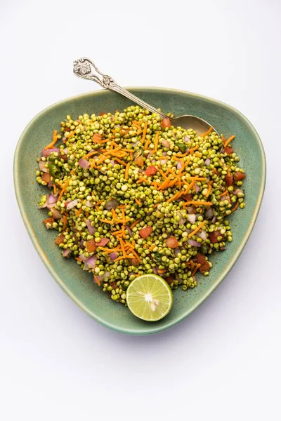 Hurda Ponkh Bhel made using Tender Jowar is a traditional savory snack from india