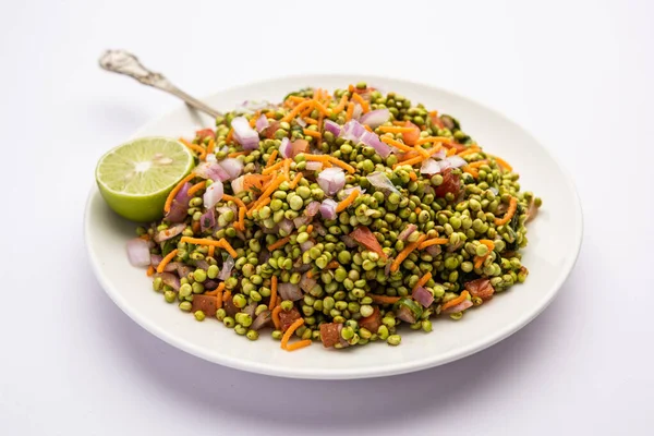 Hurda Ponkh Bhel made using Tender Jowar is a traditional savory snack from india