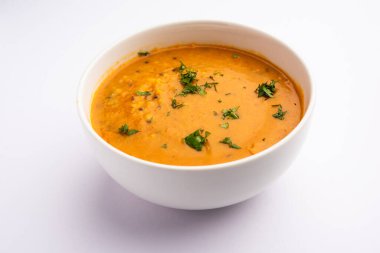 Khatti Dal is a food from India, a Hyderabadi cuisine, dal made using Masoor or Toor dal
