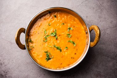Khatti Dal is a food from India, a Hyderabadi cuisine, dal made using Masoor or Toor dal