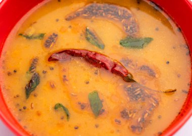 Khatti Dal is a food from India, a Hyderabadi cuisine, dal made using Masoor or Toor dal