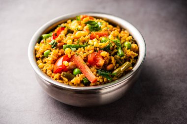 Bisi bele bath or bhath or huliyanna is a spicy, rice based dish from Karnataka, India