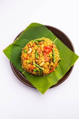 Bisi bele bath or bhath or huliyanna is a spicy, rice based dish from Karnataka, India