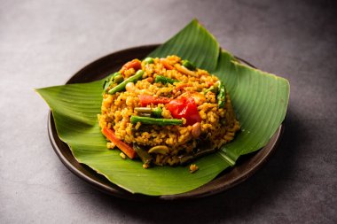 Bisi bele bath or bhath or huliyanna is a spicy, rice based dish from Karnataka, India