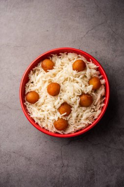 Sitabhog is a famous sweet of Bardhaman, West Bengal, India