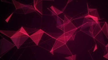 Siber ağ bağlantı yapısı. Teknoloji büyük verileri birbirine bağlıyor. Bilim geçmişi. İş için fütüristik fon. 3B görüntüleme.