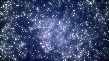 Sonsuzlukta siber ağ bağlantı yapısı. Teknoloji büyük verileri birbirine bağlıyor. Bilim geçmişi. İş için fütüristik fon. 3B görüntüleme.