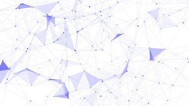 Siber ağ bağlantı yapısı. Teknoloji büyük verileri birbirine bağlıyor. Vektör bilimi geçmişi. Ticari fonun fonu.