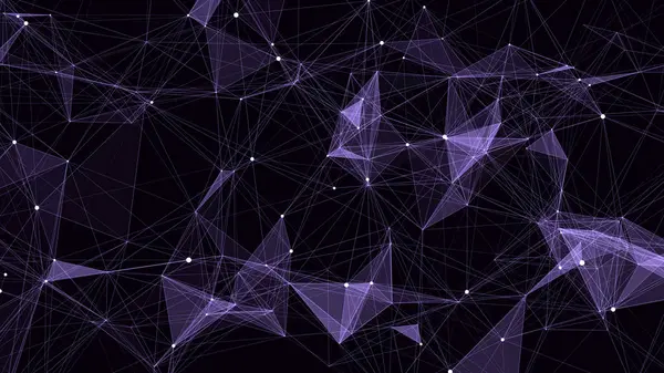 Siber ağ bağlantı yapısı. Teknoloji büyük verileri birbirine bağlıyor. Vektör bilimi geçmişi. Ticari fonun fonu.