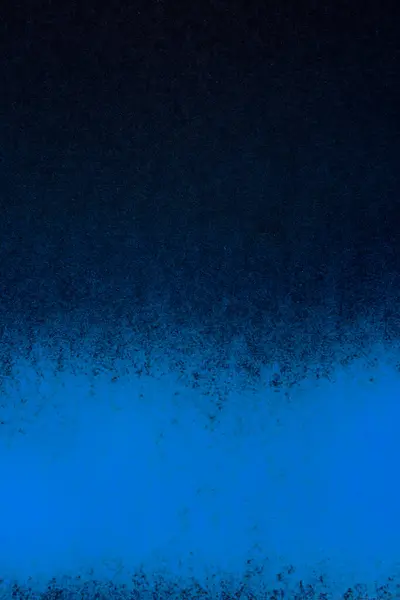 Blaue Sprühfarbe Auf Schwarzem Papier — Stockfoto