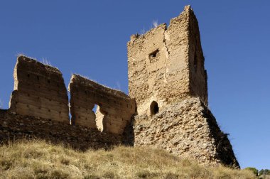 Ana kale, Daroca, Zaragoza ili, Aragon, İspanya