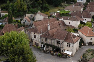 Saint Cirq la Popie Köyü, Lot, Fransa