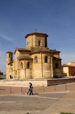 Romanesk San Martin de Tours Kilisesi, Fromista, Palencia ili, Castille ve Leon, İspanya