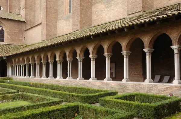 stock image  Cloister Church of Jacobins in Toulouse, France