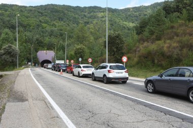 Collabos Tüneli, Garrotxa, Girona ili, Katalonya, İspanya