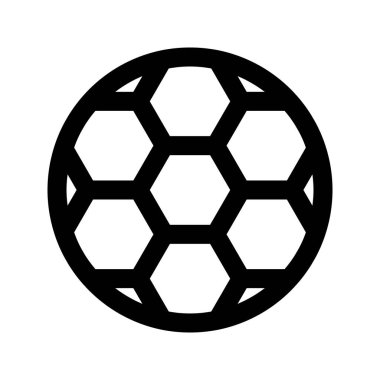 Futbol 'un illüstrasyon vektör grafik ikonu. Taslak Biçim Simgesi. Spor Temalı Simge. Beyaz arkaplanda vektör çizimi izole edildi. Web sitesi veya uygulama tasarımı için mükemmel.