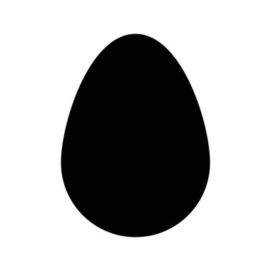 Oval Ofis 'in görsel vektör grafik simgesi. Katı Biçim Simgesi. Şekil Temalı Simge. Beyaz arkaplanda vektör çizimi izole edildi. Web sitesi veya uygulama tasarımı için mükemmel.