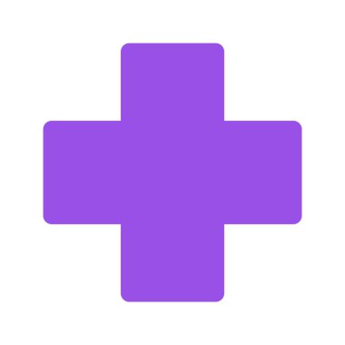 Cross 'un görsel vektör grafik simgesi. Düz Biçim Simgesi. Şekil Temalı Simge. Beyaz arkaplanda vektör çizimi izole edildi. Web sitesi veya uygulama tasarımı için mükemmel.