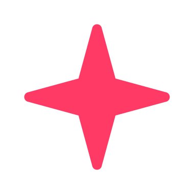 Yıldız 'ın görsel vektör grafik simgesi. Düz Biçim Simgesi. Şekil Temalı Simge. Beyaz arkaplanda vektör çizimi izole edildi. Web sitesi veya uygulama tasarımı için mükemmel.