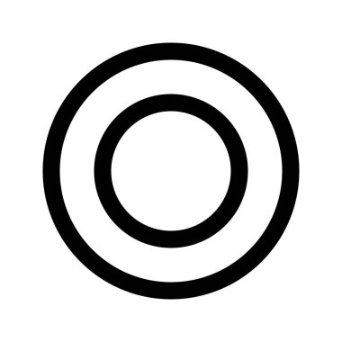 Halkanın illüstrasyon vektör grafik simgesi. Taslak Biçim Simgesi. Şekil Temalı Simge. Beyaz arkaplanda vektör çizimi izole edildi. Web sitesi veya uygulama tasarımı için mükemmel.