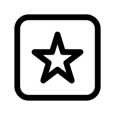 Rate 'in görsel vektör grafik simgesi. Taslak Biçim Simgesi. Çokluortam Temalı Simge. Beyaz arkaplanda vektör çizimi izole edildi. Web sitesi veya uygulama tasarımı için mükemmel.