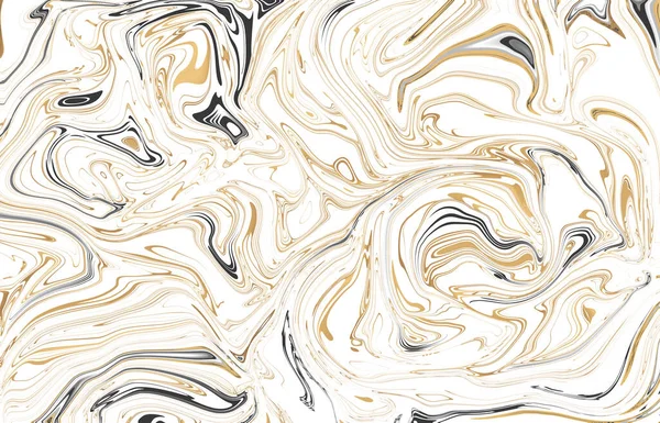 Fluid art on white backdrop. Liquid texture background. Can be used for design elements, stretch ceiling decoration, background or wallpaper.