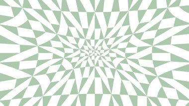 Green color triangle pattern on white background. High resolution abstract background, wallpaper image.