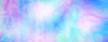 Abstract background with glitter in multicolored hologram style.