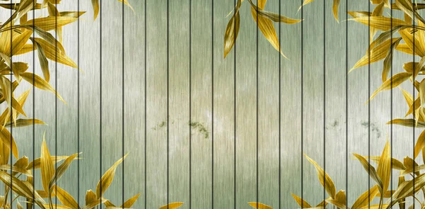 Tropical leaf wallpaper design, watercolor texture, vintage wall background. Exotic wall mural