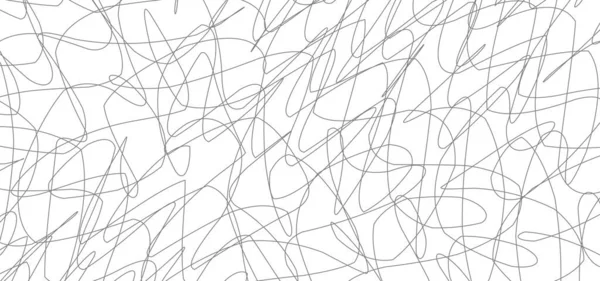 Linee Sparse Casuali Disegnate Matita Sfondo Bianco — Foto Stock