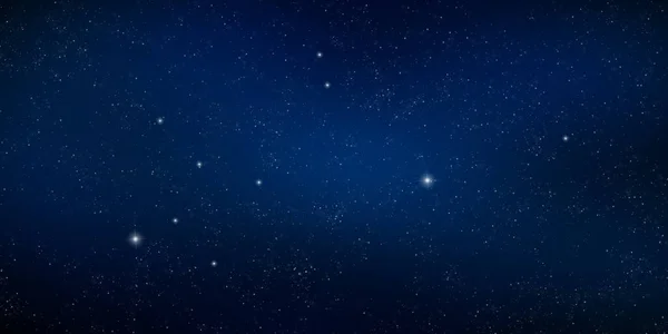 Ночном Небе Светит Много Звёзд Галактика Млечный Путь Звезды Вселенское — стоковое фото
