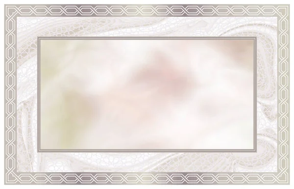 Stretch ceiling decoration photo. Decorative frame, soft, blurred, smooth and pastel color background. It can be used as a background, stretch ceiling decoration image and a design element.