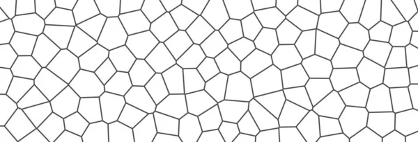 Polygonales Muster Woronoi Stil Auf Weißem Hintergrund Decke Und Tapetenmuster — Stockfoto
