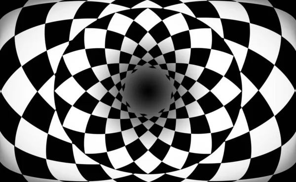 Οπτική Απεικόνιση Τέχνης Μοτίβο Οπτική Ψευδαίσθηση Για Ταπετσαρία Τέντωμα Οροφής — Φωτογραφία Αρχείου