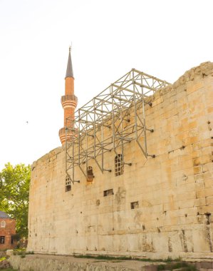 Augustus Tapınağı - Roma Tapınağı - Ankara. Tarihi ve turistik bir yer. MÖ 25-20 yılları arasında inşa edilmiş..