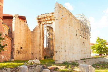 Augustus Tapınağı - Ankara. Tarihi ve turistik bir yer. MÖ 25-20 yılları arasında inşa edilmiş.