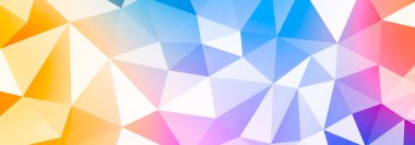 Renkli kristal doku - düşük polyester üçgen desen. Gergin tavan dekorasyon görüntüsü. Duvar dokusu, 3D duvar kağıdı ve tasarım ögesi için uygun.