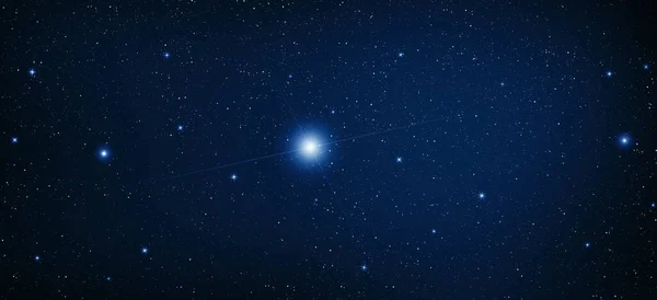 Zářící Hvězdy Noční Obloze Hvězdy Mléčná Dráha Galaxie — Stock fotografie