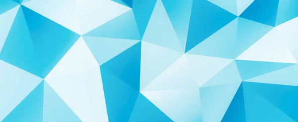 Blue color triangular patterned crystal texture background image.