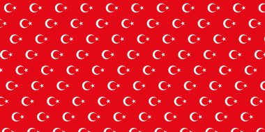 Türk Bayragi. Türk bayrağı pürüzsüz desen. Pankart, duvar kağıdı, tasarım ögesi, çıkartma, baskı, kitap kapağı, ambalaj kağıdı, pankart veya sunum arkaplanı olarak kullanılabilir.