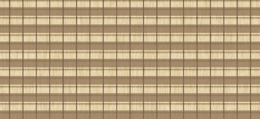 Kahverengi ahşap yüzey. Kare desenli çizgili ahşap dekoratif duvar kağıdı.